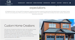 Desktop Screenshot of gladebrookhomes.com